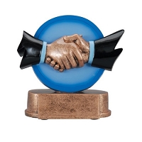 The Done Deal Handshake Trophy
