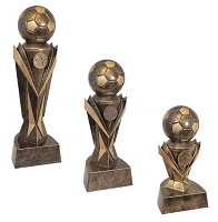 Winning Tower Trophies - Soccer 3 Sizes