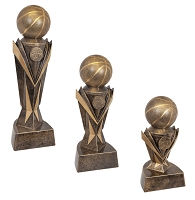 Winning Tower Trophies - Basketball 3 Sizes 