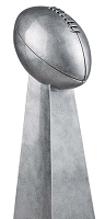 Silver Fantasy Football Tower 15”