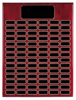 Rosewood 84 Plate Perpetual Plaque 