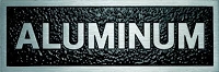 Aluminum Cast Plaques- Assorted Sizes